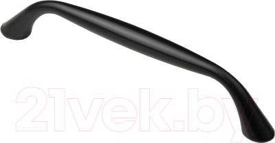 Ручка для мебели AKS Aura-128 (черный матовый)