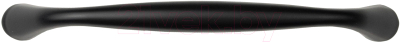 Ручка для мебели AKS Aura-128 (черный матовый)