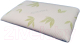 Подушка для сна Familytex ППУМ с памятью формы (37x58x8.5, алоэ вера) - 