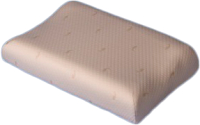 Подушка для сна Familytex ППУМ с памятью формы и массажным эффектом (60x40x9/12) - 