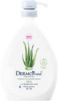 Мыло жидкое Dermomed Crema Di Sapone Mani Aloe (1л, с диспенсером) - 