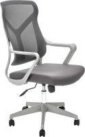 Кресло офисное Halmar Santo (серый/серый) - 