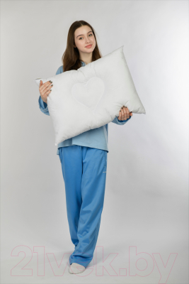 Подушка для сна Familytex ПСС8 С открытым сердцем (50x70)