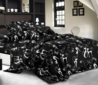 Комплект постельного белья Бояртекс №076 BH Евро-стандарт (креп-жатка) - 