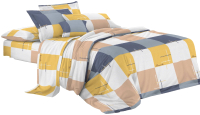 Комплект постельного белья Бояртекс №12859-10 Евро-стандарт (креп-жатка) - 