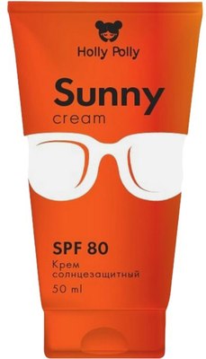 

Крем солнцезащитный, Для лица и тела Sunny SPF 80