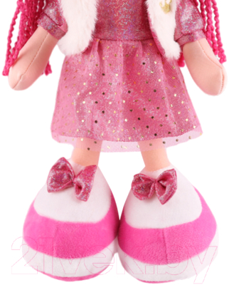 Кукла Maxitoys Малышка Ника в розовом платье и шляпке / MT-CR-D01202315-35