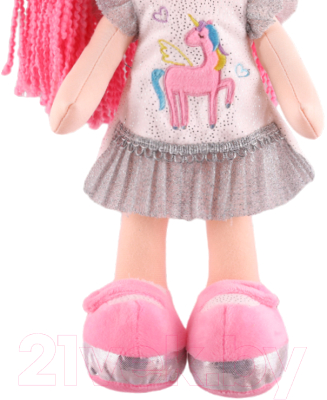Кукла Maxitoys Кэтти с розовыми волосами в платье / MT-CR-D01202316-35