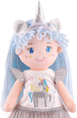 Кукла Maxitoys Лиза с голубыми волосами в платье / MT-CR-D01202317-35