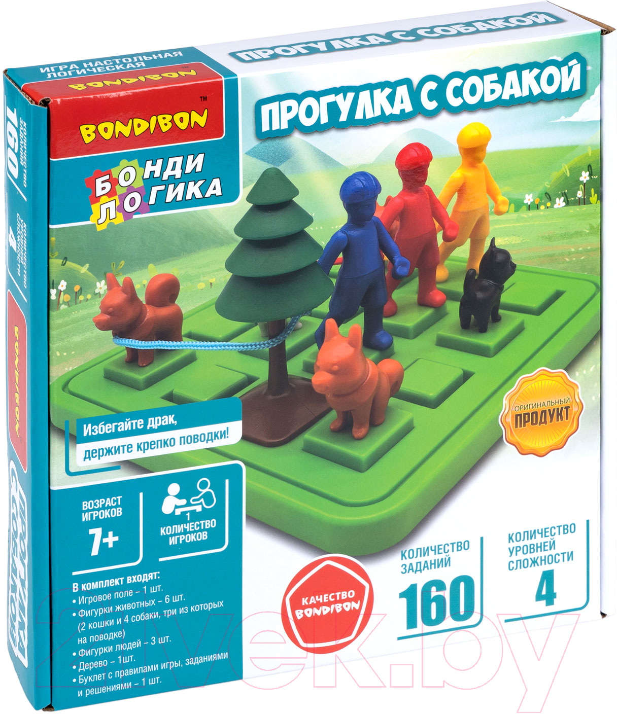 Настольная игра Bondibon БондиЛогика Прогулка с собакой / ВВ6113