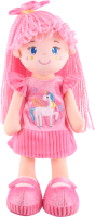 Кукла Maxitoys Лера с розовыми волосами в платье / MT-CR-D01202318-35 - 