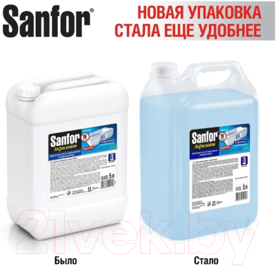 Чистящее средство для ванной комнаты Sanfor Акрилайт (5л)