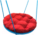 Качели M-Group Гнездо в оплетке 0.8м / 17059906 (красная подушка) - 