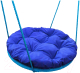 Качели M-Group Гнездо в оплетке 0.8м / 17059910 (синяя подушка) - 