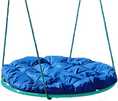 Качели M-Group Гнездо 0.8м / 17029910 (синяя подушка)
