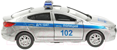 Автомобиль игрушечный Технопарк Hyundai Elantra Полиция / ELANTRA-12SLPOL-SR