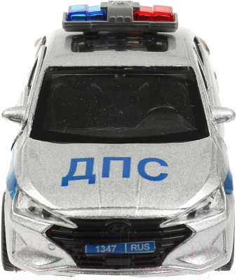 Автомобиль игрушечный Технопарк Hyundai Elantra Полиция / ELANTRA-12SLPOL-SR