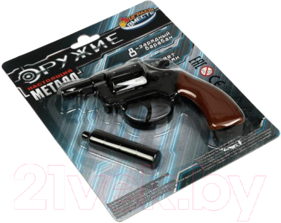 Револьвер игрушечный Играем вместе 89203-S8001BS-R