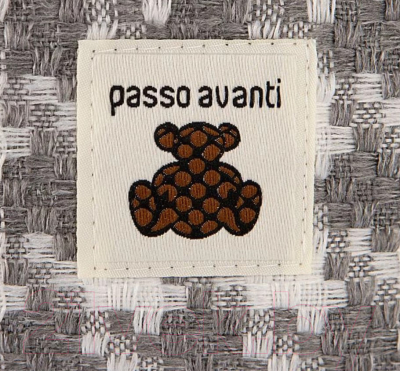 Косметичка Passo Avanti 875-6559-GRY (светло-серый)