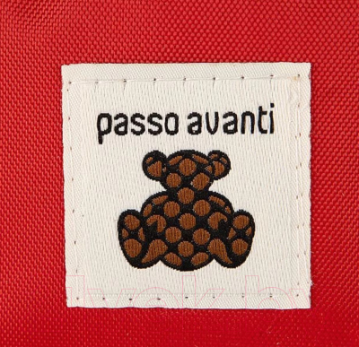 Косметичка Passo Avanti 875-6559-RED (красный)