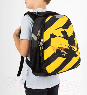 Школьный рюкзак Ecotope Kids Шлем 057-540-147-CLR (желтый)
