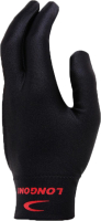 Перчатка для бильярда Longoni Velcro / 03208 (черный) - 