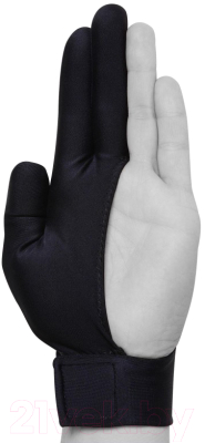Перчатка для бильярда Longoni Velcro / 03208 (черный)