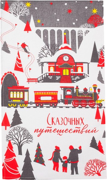 Полотенце Доляна Сказочных путешествий / 4389628