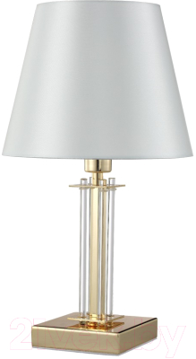 Прикроватная лампа Crystal Lux Nicolas LG1 (Gold/White)