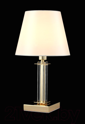 Прикроватная лампа Crystal Lux Nicolas LG1 (Gold/White)