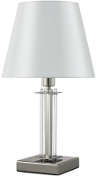 Прикроватная лампа Crystal Lux Nicolas LG1 (Nickel/White) - 