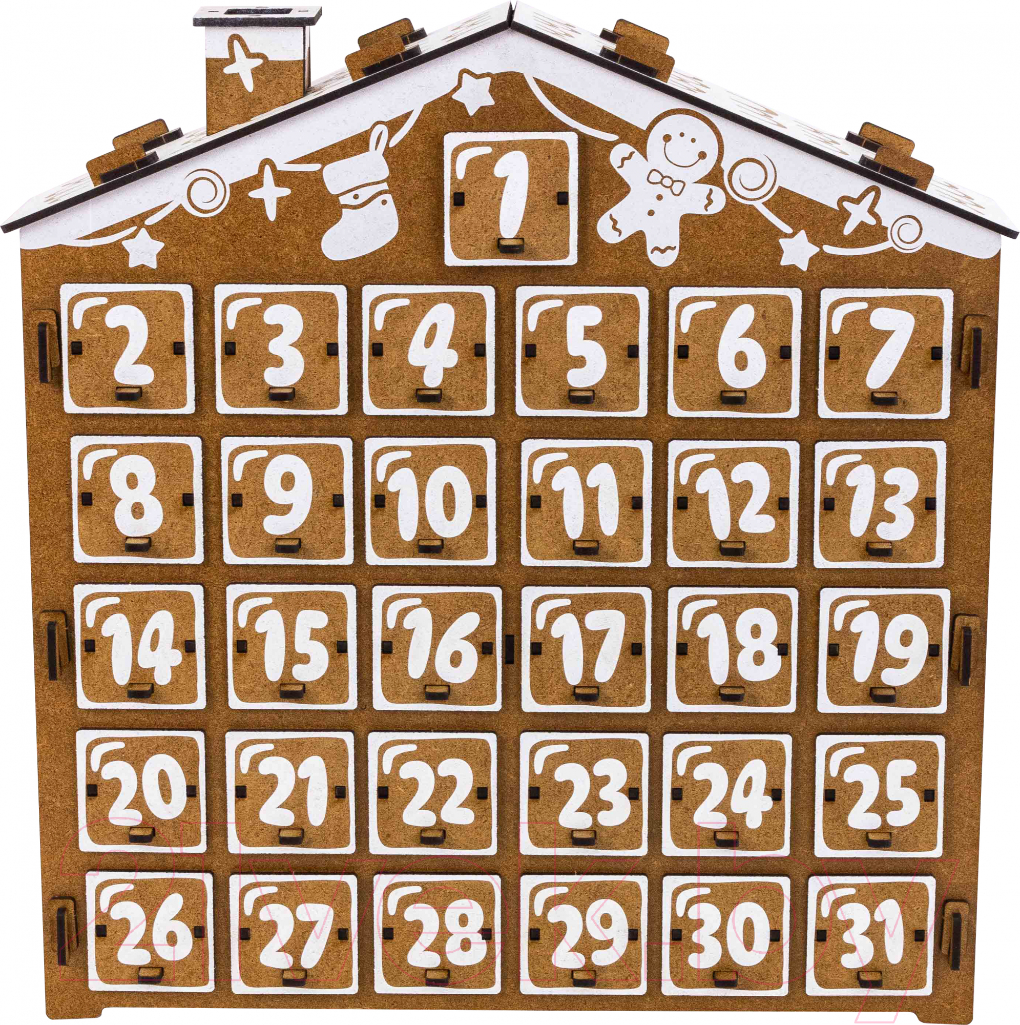 Адвент-календарь Woody Пряничный домик на 31 день / 05711
