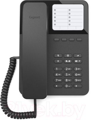 Проводной телефон Gigaset DESK400 (черный)