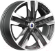 Миниатюра изображения товара Литой диск K&K Висмут 16x7" 5x114.3мм DIA 67.1мм ET 40мм Алмаз черный
