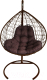 Кресло подвесное M-Group XL / 11120205 (коричневый ротанг/коричневая подушка) - 
