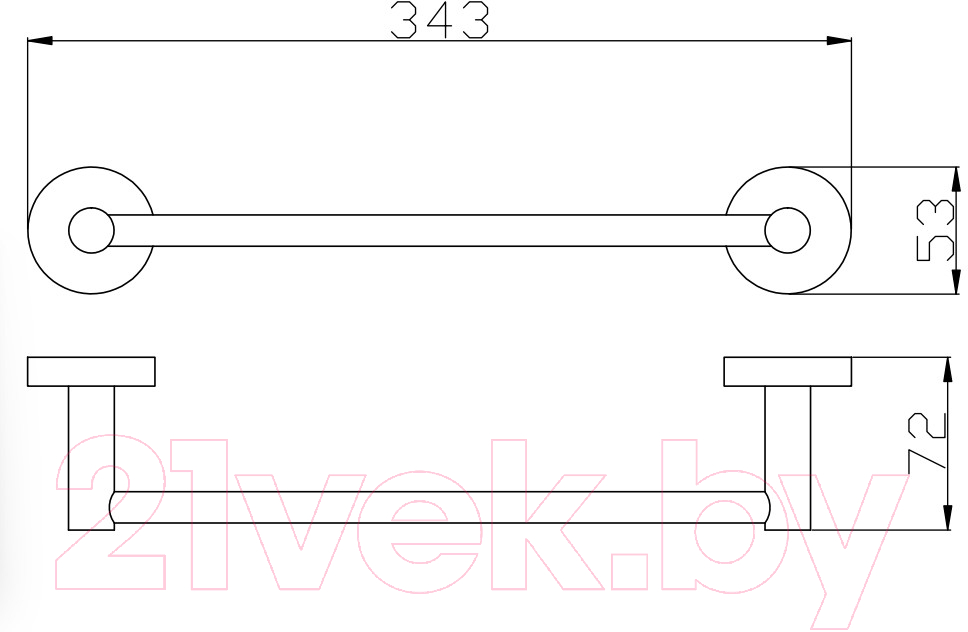 Держатель для полотенца Slezak RAV Colorado COA0701-30Z