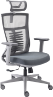 Кресло офисное Evolution Fishbones (серый) - 