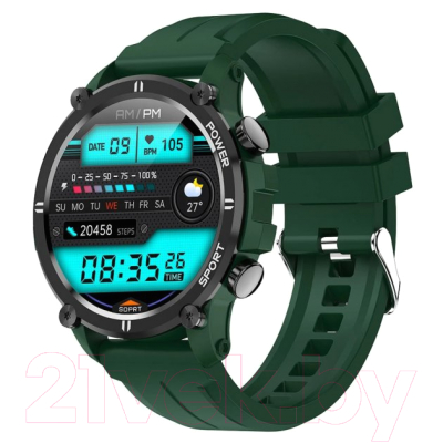 Умные часы XO H32 Sports / XO-H32-GRN (зеленый)