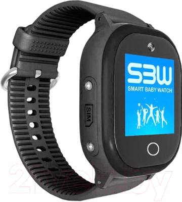 Умные часы детские Smart Baby Watch W9 Plus (черный)