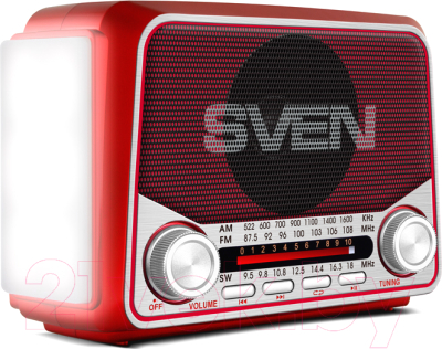 Радиоприемник Sven SRP-525 (красный)