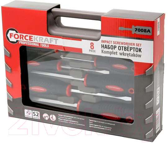 Набор отверток ForceKraft FK-7008A — фото 2