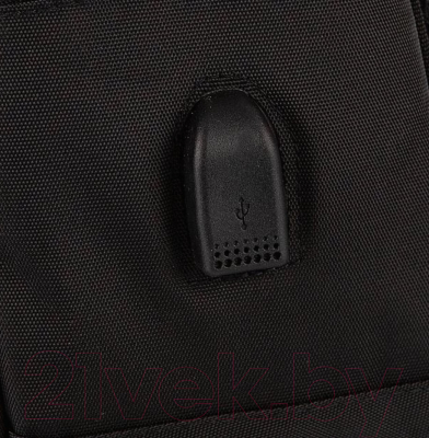 Школьный рюкзак Ecotope Kids Аниме / 057-22003/1-31-CLR (черный)
