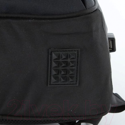 Школьный рюкзак Ecotope Kids Коты / 057-22003/1-33-CLR (черный)