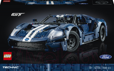 Конструктор Lego Technic Суперкар Ford GT 2022 / 42154