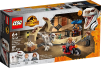 

Конструктор Lego, Jurassic World 76945 Атроцираптор погоня на мотоцикле 76945