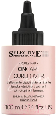 Флюид для волос Selective Professional Oncare Curllover Для ламинирования вьющихся волос (100мл)