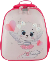 Школьный рюкзак Ecotope Kids Киска / 057-540Y-17-CLR (розовый) - 