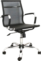 Кресло офисное Белс Техас LB/GTP Chrome TN01 (черный) - 