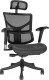 Кресло офисное Ergostyle Sail T-01 / SAS-M01 (черный) - 