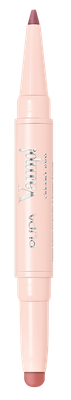 

Карандаш для губ, Vamp! Creamy Duo Контур карандаш+Глянц помада тон 006 Deep Rose